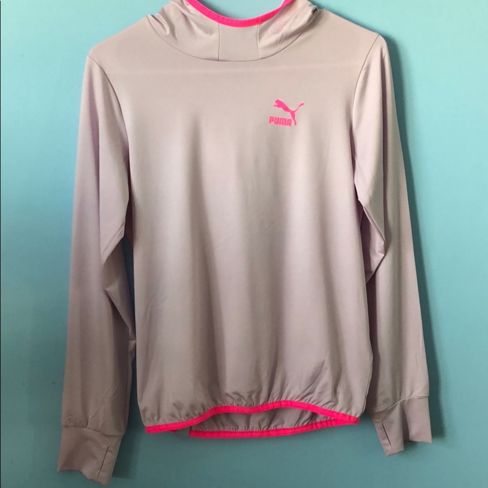 Puma Purple and Pink Hoodie